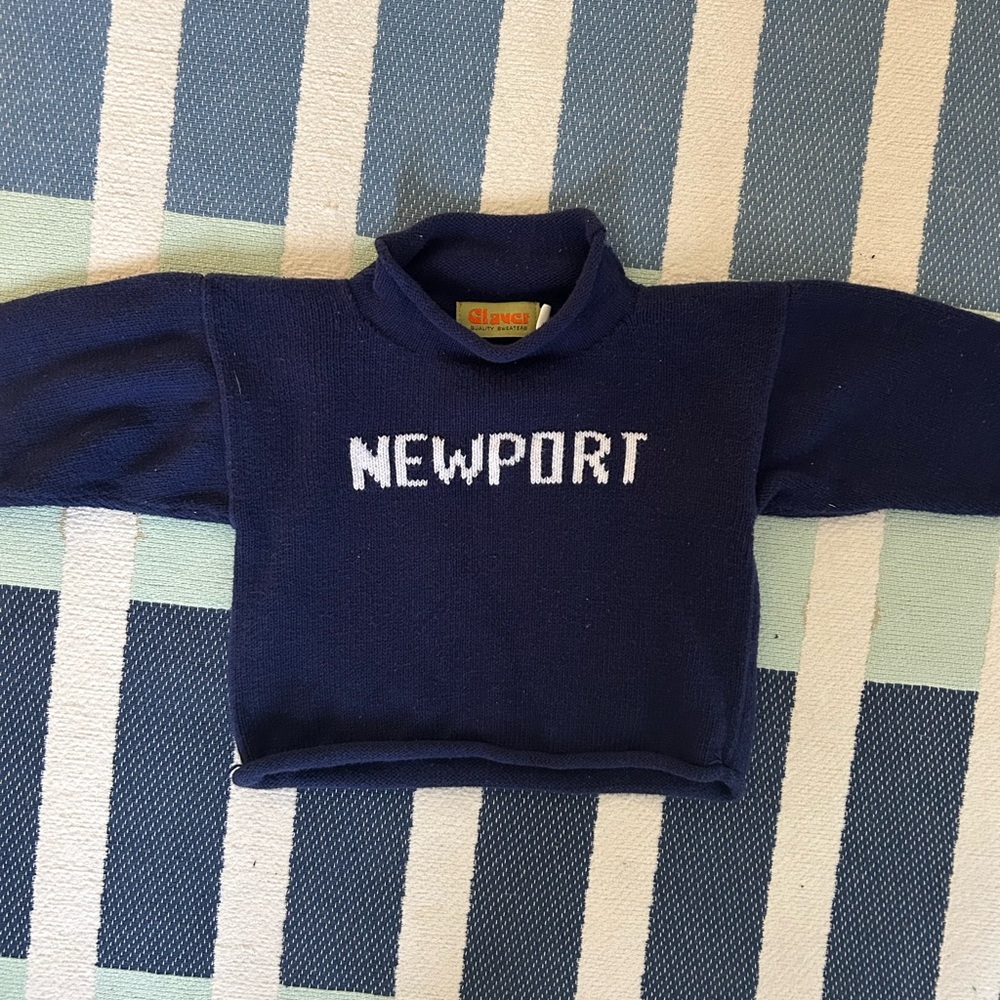 Claver Navy Blue Newport Sweater 18M